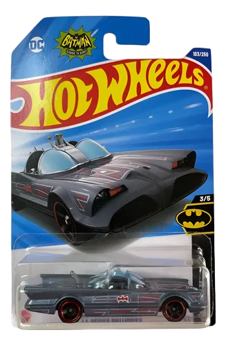 هات‌ویلز TV Series Batmobile | ماشین کلکسیونی بت‌موبیل سریال تلویزیونی 🦇🏎️