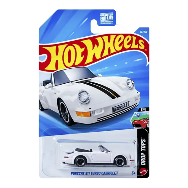 هاتویلز Porsche 911 Turbo Cabriolet | ماشین کلکسیونی پورشه 911 توربو کابریولت